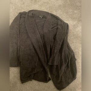 BareFoot Dreams Grey Charcoal Robe